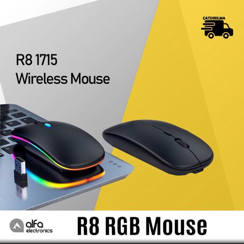 Siçan "Wireless Rgb R8 1715"