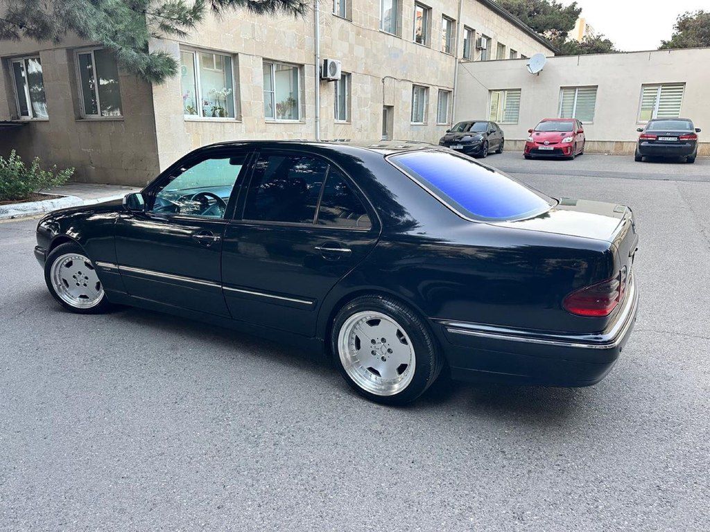 Mercedes E 220, 2.2 L, 2000 il, 340 000 km — Avtomobillər, Bakı (10)