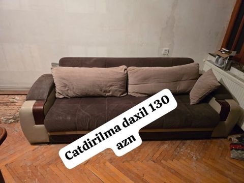 Divan temirle elaqeli satilir 130 azn acilan bazali catdirilma pulsuz — Saray