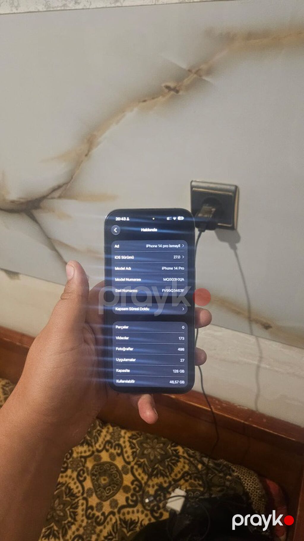 IPhone 14 Pro, Qara, Face ID — Apple iPhone, Şirvan (5)