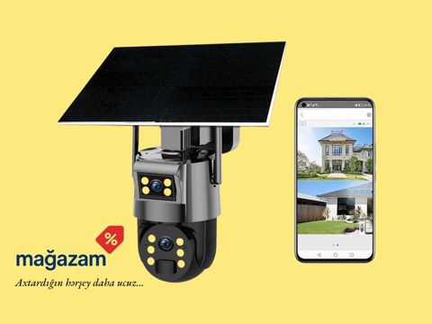 Geek Space HD outdoor solar kamera — Bakı