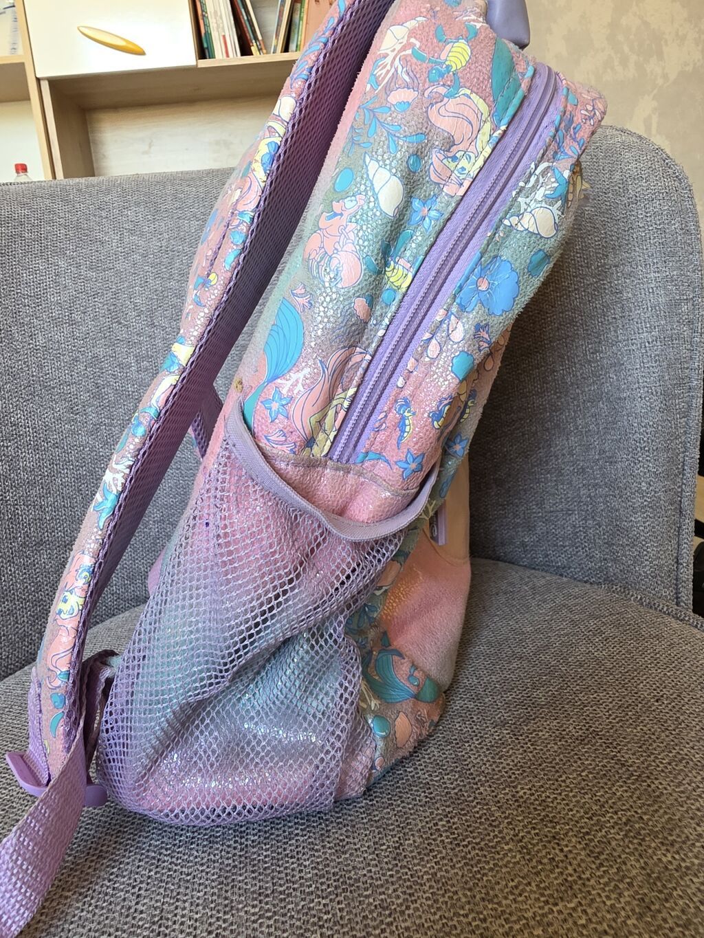 Disney x Smiggle uşaq məktəb çantası - Rəng: pastel çalarlarında — Sırt çantaları, ranelər, çantalar, Bakı (3)