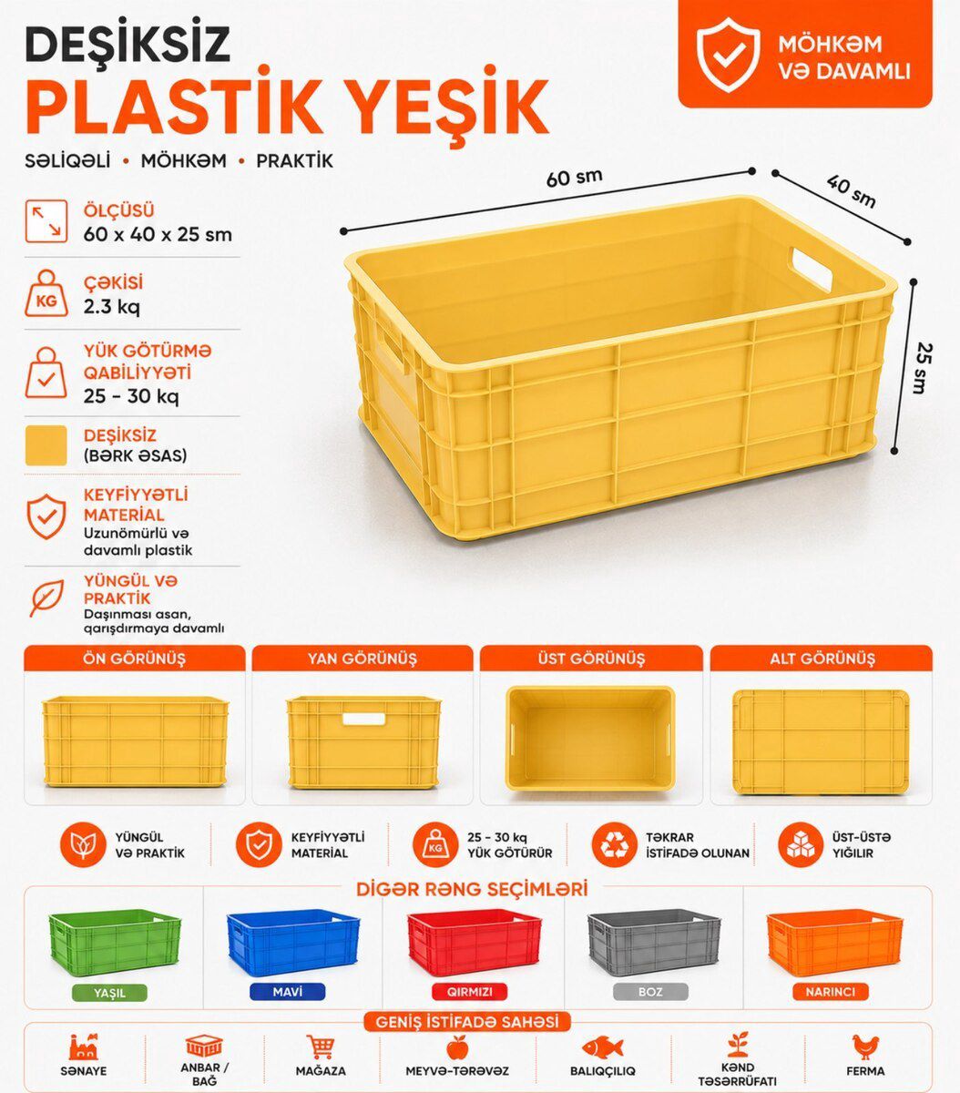 Plastik yeşik — Biznes və avadanlıq, Bakı (7)