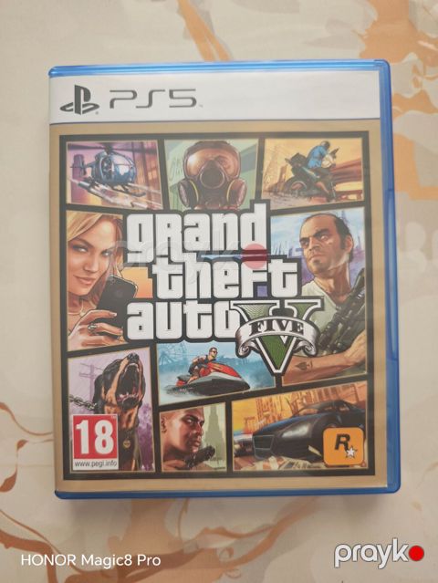 Məhsul: Grand Theft Auto V (GTA V) – PS5 disk versiyası - Platforma — Bakı