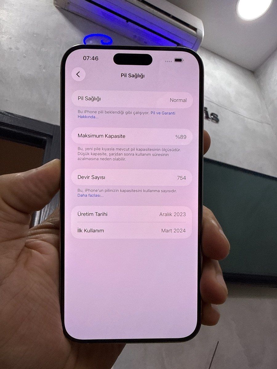 Apple iPhone 15 Pro Max White Titanium 1TB/8GB — Smartfonlar, Bakı (4)