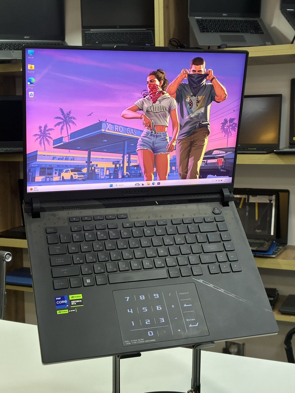 İşlənmiş ASUS ROG, 16 Intel Core i9, 2 TB, Ünvandan götürmə, Ödənişli çatdırılma, Rayonlara çatdırılma — Asus, Bakı (2)