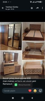 Bazali yataq desti.qiymet 850 man.matras ve baza var.unvan yeni — Goods