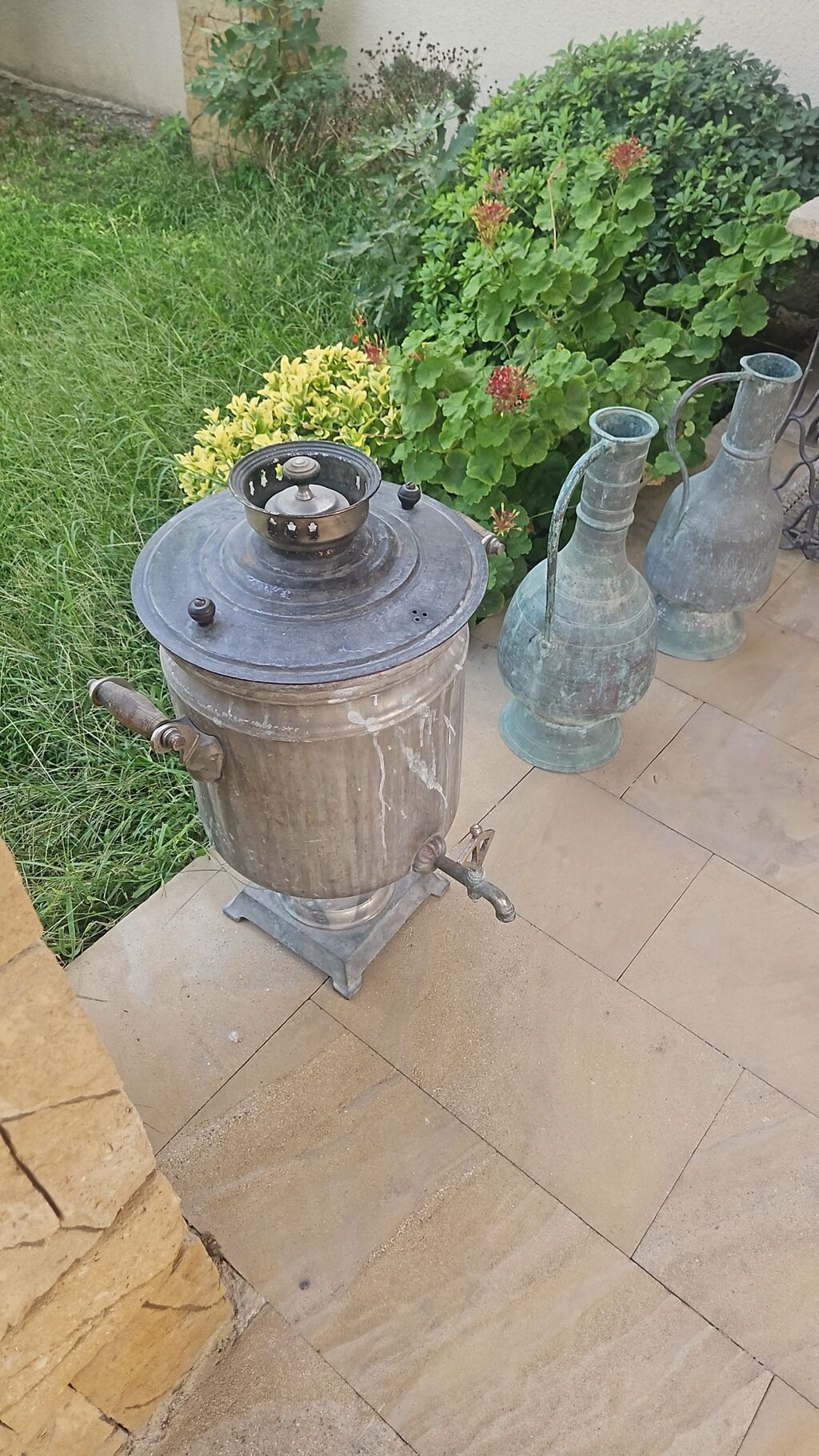 Antik kolleksiya – metal samovar və dekorativ dəmir/çiğ döküm — Digər, Bakı (3)