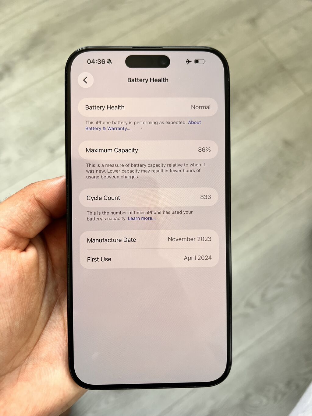 IPhone 15 Pro Max, 256 GB, Blue Titanium, Face ID, Simsiz şarj — Apple iPhone, Masazır (5)