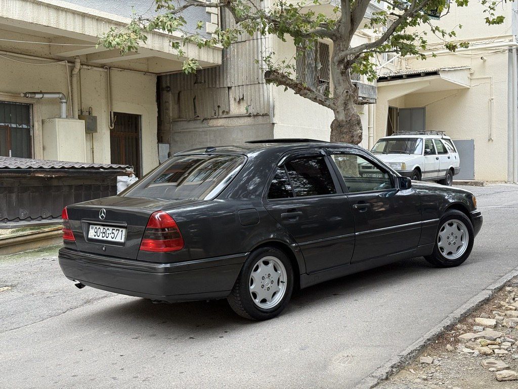 Mercedes C 180, 1.8 L, 1995 il, 244 540 km — Avtomobillər, Bakı (9)