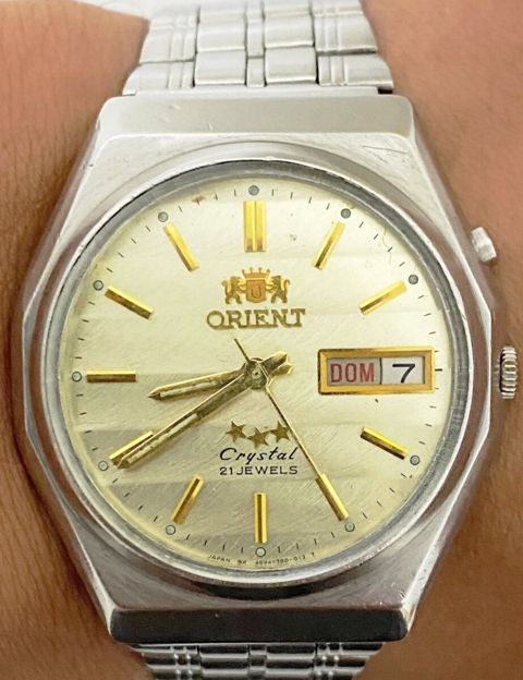 Orient crystal 21 jevels qol saatı — Balakən