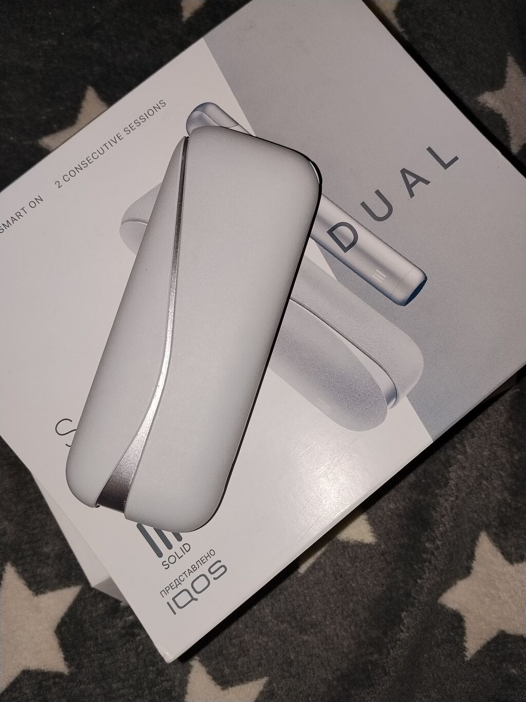 Lil Solıd Dual (Iqos təqdimatı) – tütün isidən cihaz Qutu tərkibi — Elektronik siqaretlər, Bakı (3)