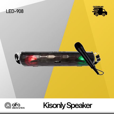 Kisonli LED-908 Speaker — Bakı