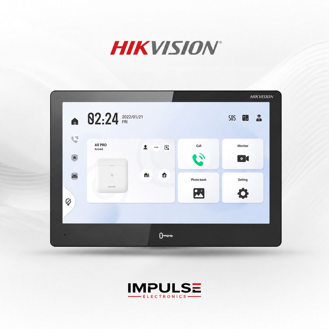Domofon Hikvision 10.1" DS-KH9510-WTE1(B) — Təhlükəsizlik sistemləri, Bakı (4)