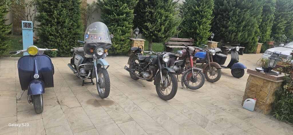 Vintage motosiklet və skuter kolleksiyası - Müxtəlif klassik model və — Motosikletlər, Bakı (3)