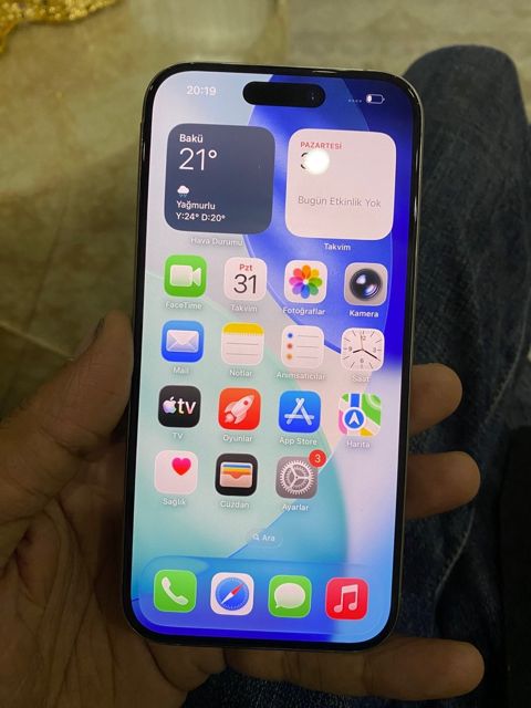Apple iPhone 15 Pro Natural Titanium 128GB/8GB — Bakı
