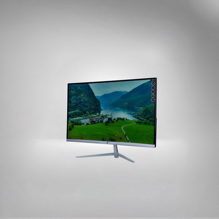 Monitor LED "24 Alfa 75 Hz Curved" — Kompüterlər və noutbuklar, Bakı (4)
