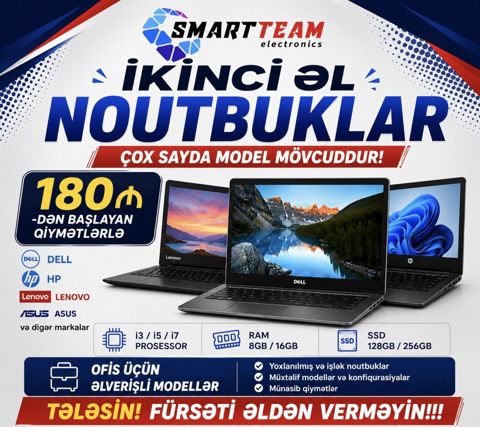 Noutbuklar — Bakı