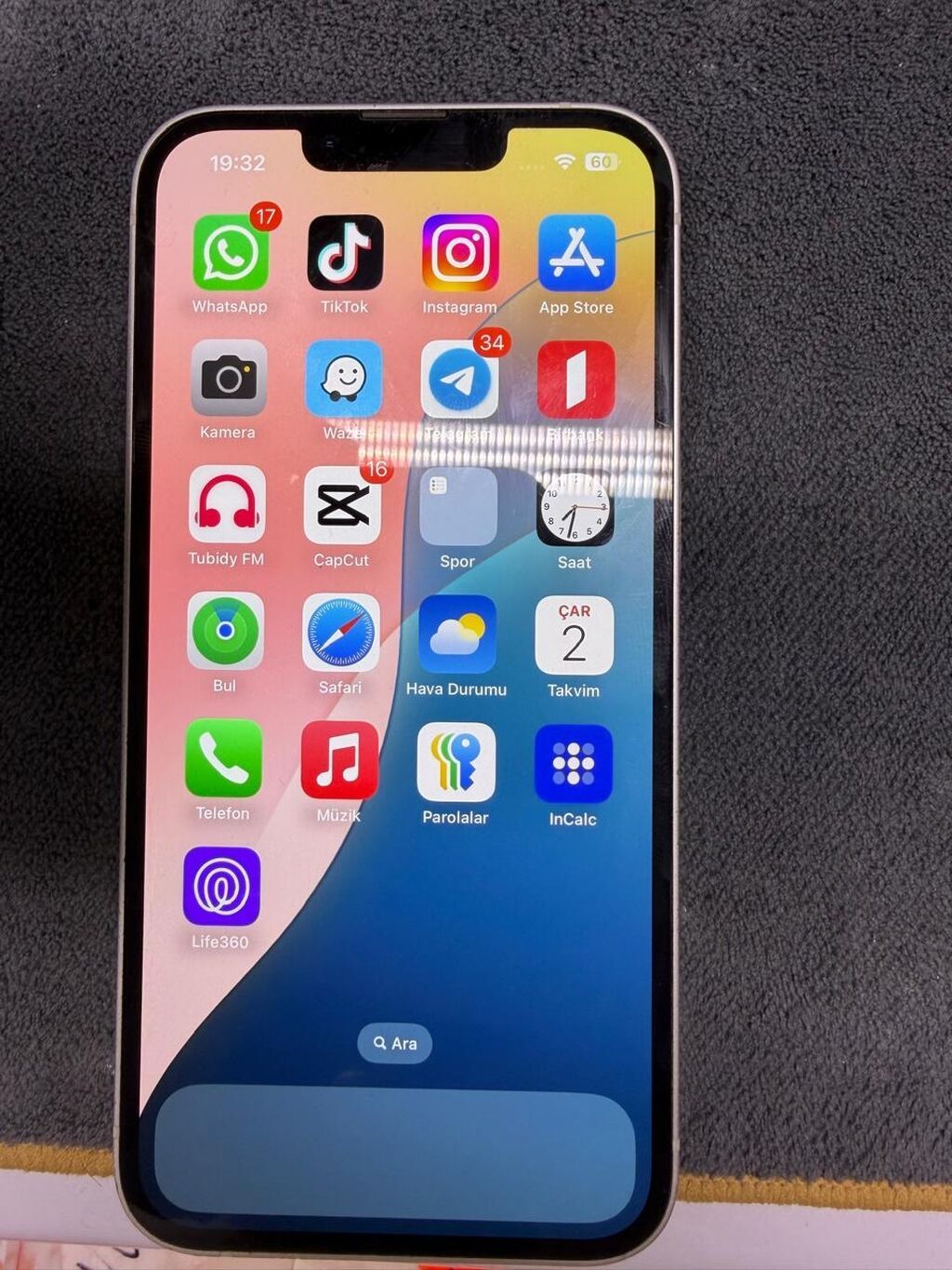 IPhone 13, 128 GB, Ağ, Face ID — Apple iPhone, Digah (2)