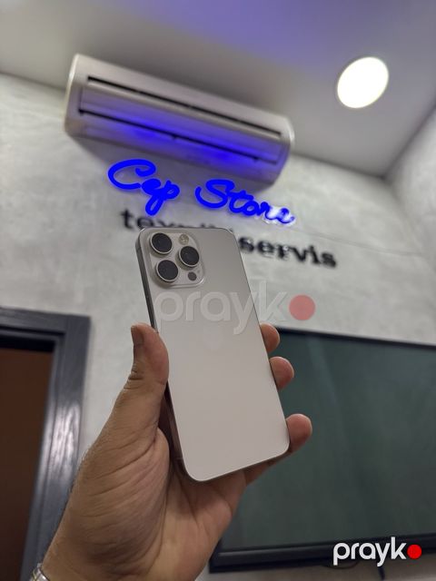 Apple iPhone 15 Pro Max Ağ Titanium 1TB