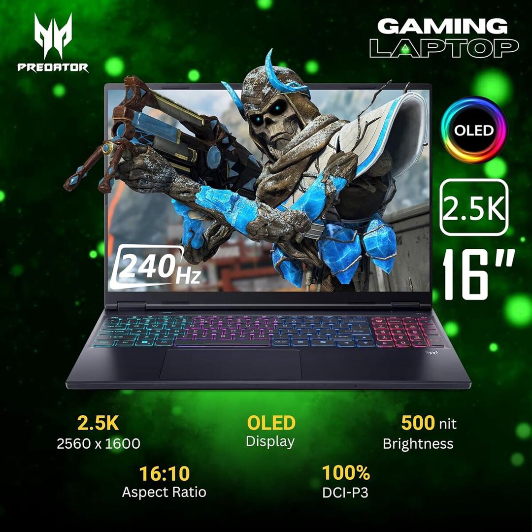 Acer Predator Helios Neo 16S AI Gaming Laptop — Noutbuklar, Bakı (6)
