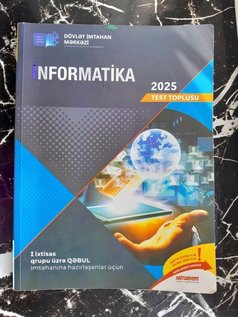 Informatika Dim kitabi satilir.Qiymeti 5 azn — Masazır