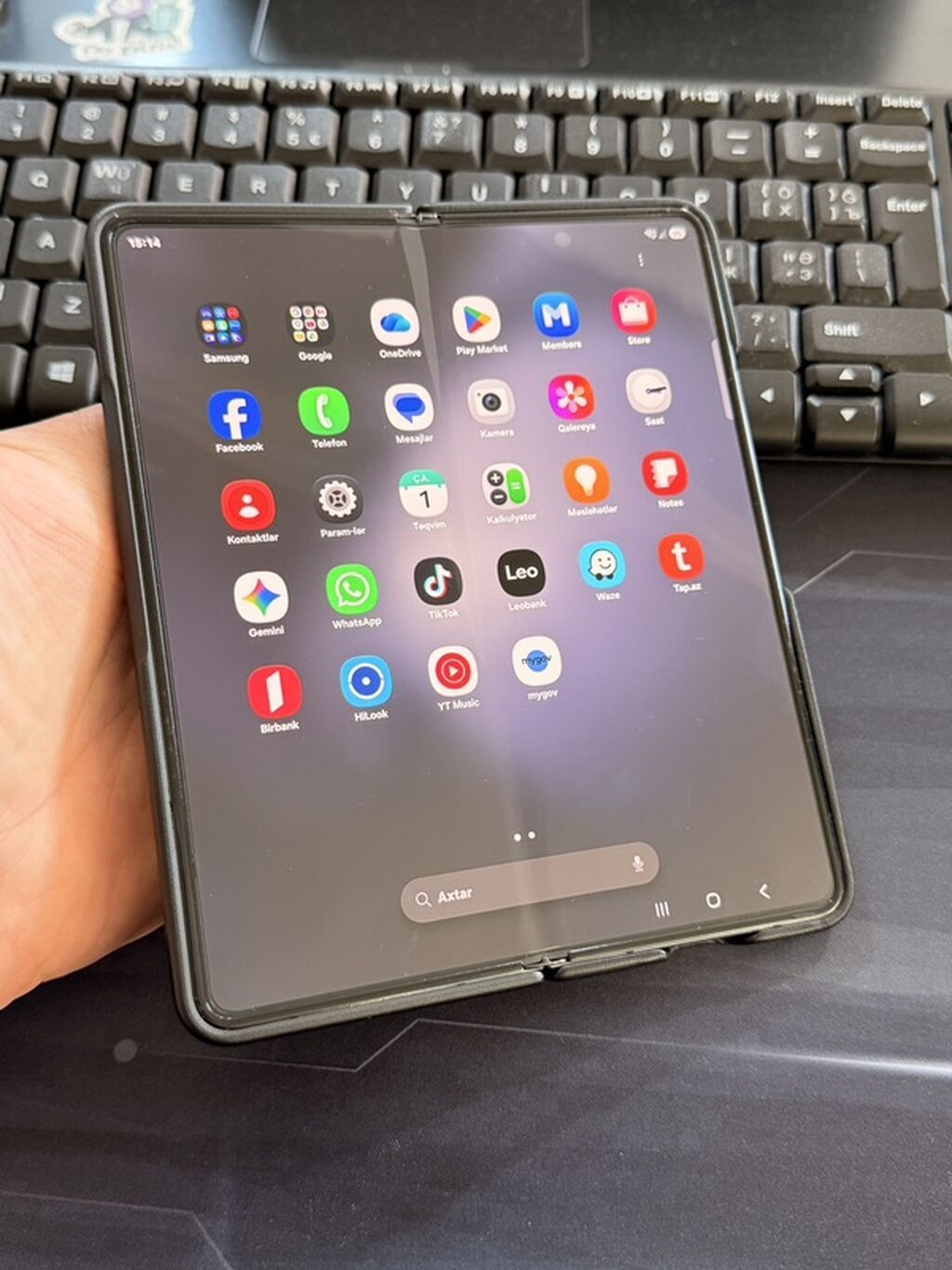 Samsung Galaxy Z Fold 5, 256 GB, rəng - Qara, İki sim kartlı — Samsung, Bakı (6)