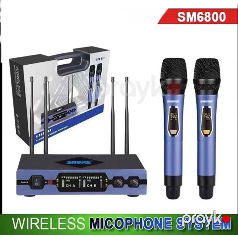 Yeni Simsiz (Bluetooth) Mikrofon Shure, Ödənişli çatdırılma — Xırdalan