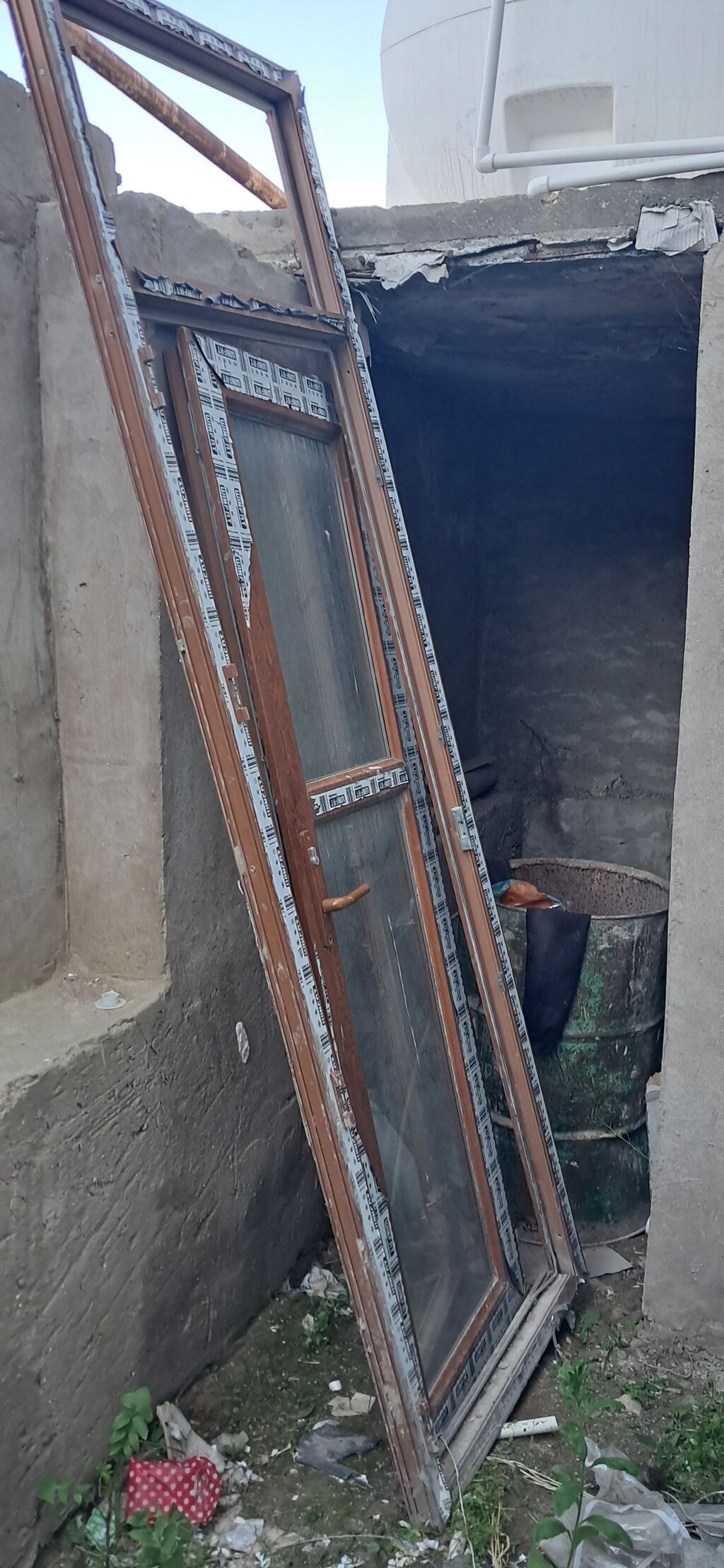 Salam 4 qapi 80sm eni hunduru 240 4pencere 3ededi 110sm eni hunduru — Təmir və inşaat, Xırdalan (3)