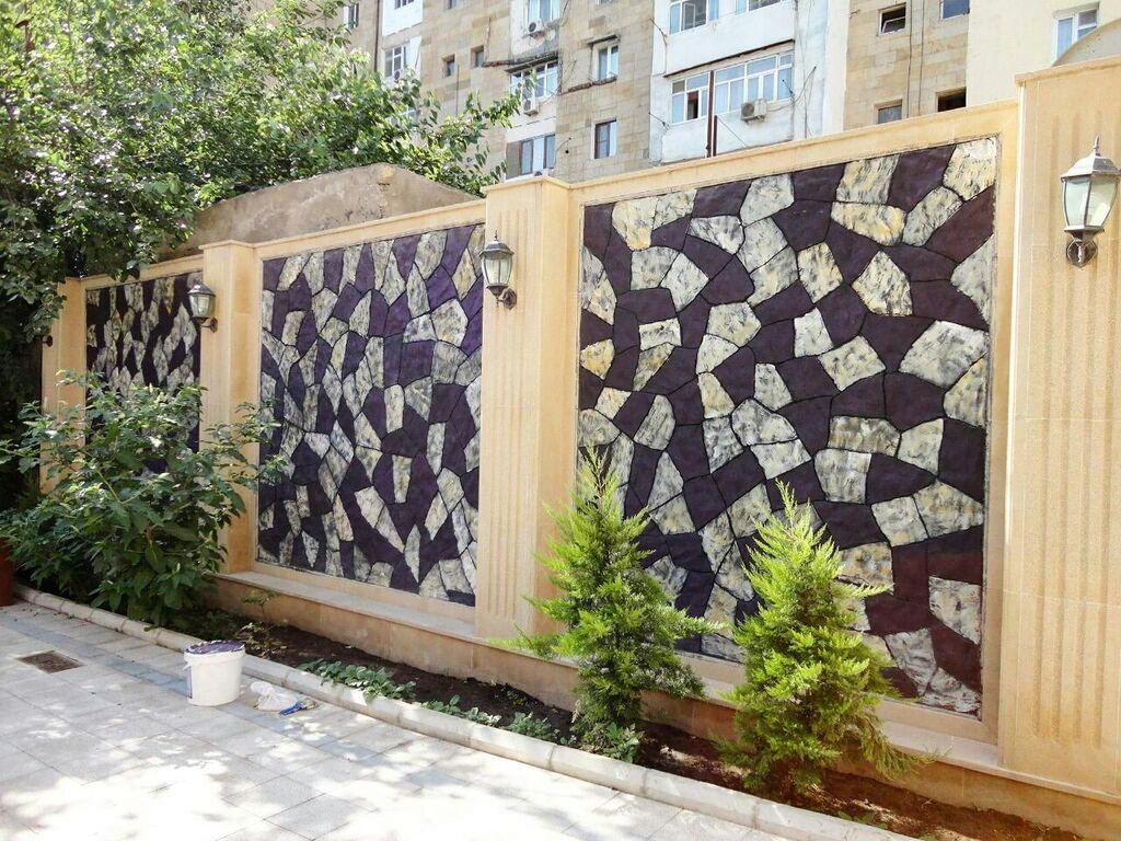 Dekorativ suvaq — Təmir və inşaat, Bakı (5)