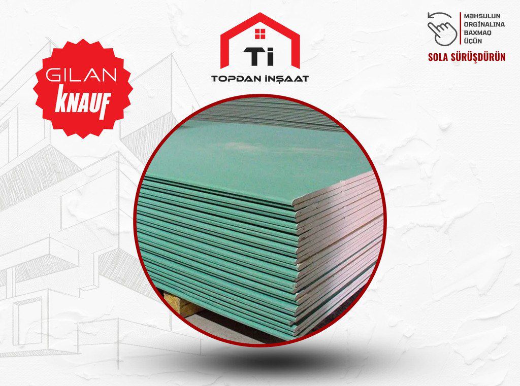 Alçıpan "Gilan" — Təmir və inşaat, Bakı (8)