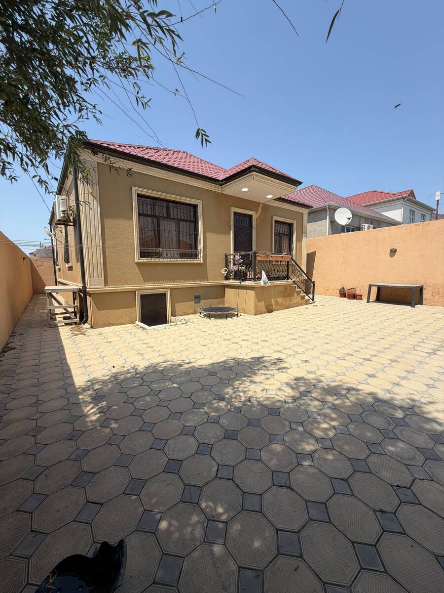 Satılır 3 otaqlı həyət evi/bağ evi 100 m² — Ev, villa, Bakı (3)