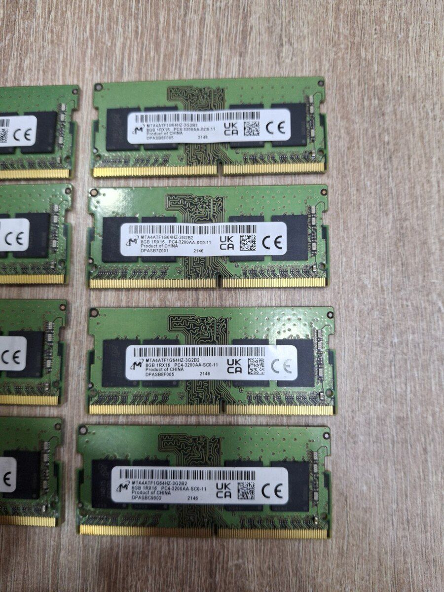 Ddr4 8gb 3200 Mhz Mikron Ram — Elektronika, Bakı (4)