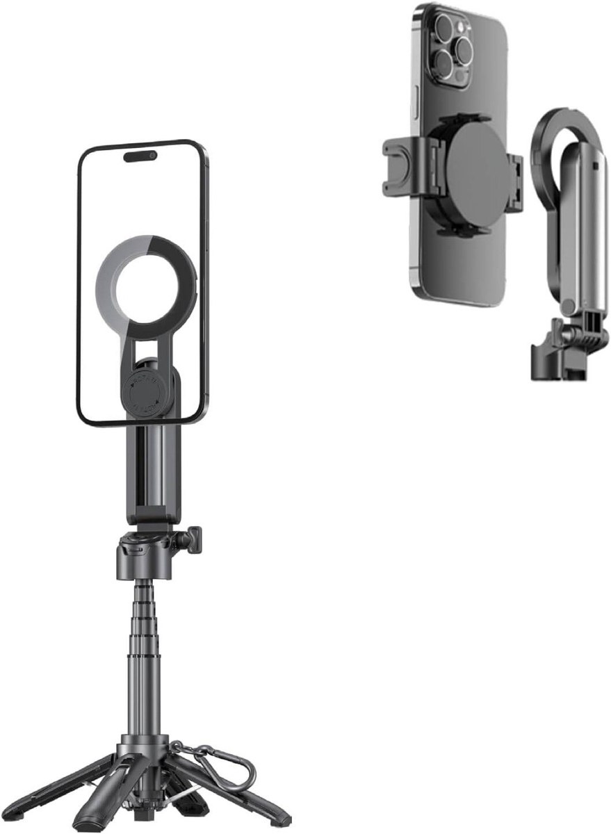 Porodo Quad-Base Selfie Stick 360° — Foto və video texnikası, Bakı (5)