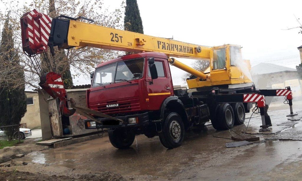 KamAz 5320, 11 L, 2002 il, 110 000 km — Avtokranlar, Bakı (12)