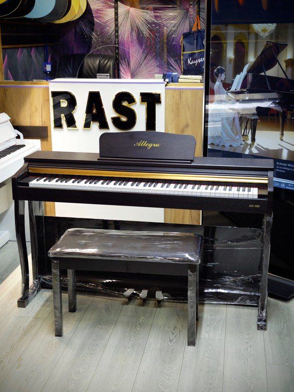 Elektro piano "Allegro, AG-100 PVS Brown" — Musiqiə alətləri, Bakı (8)