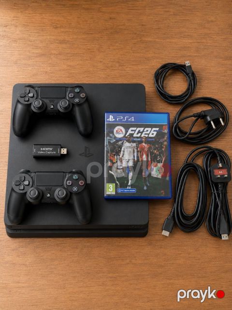 PS4 Slim 1TB komplekti satılır. Əsas xüsusiyyətlər: - PS4 Slim 1TB