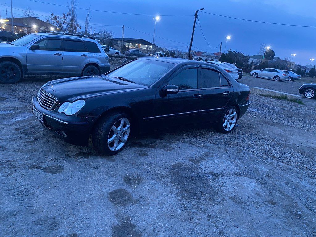 Mercedes C 240, 2.6 L, 2002 il, 286 000 km — Avtomobillər, Sumqayıt (4)