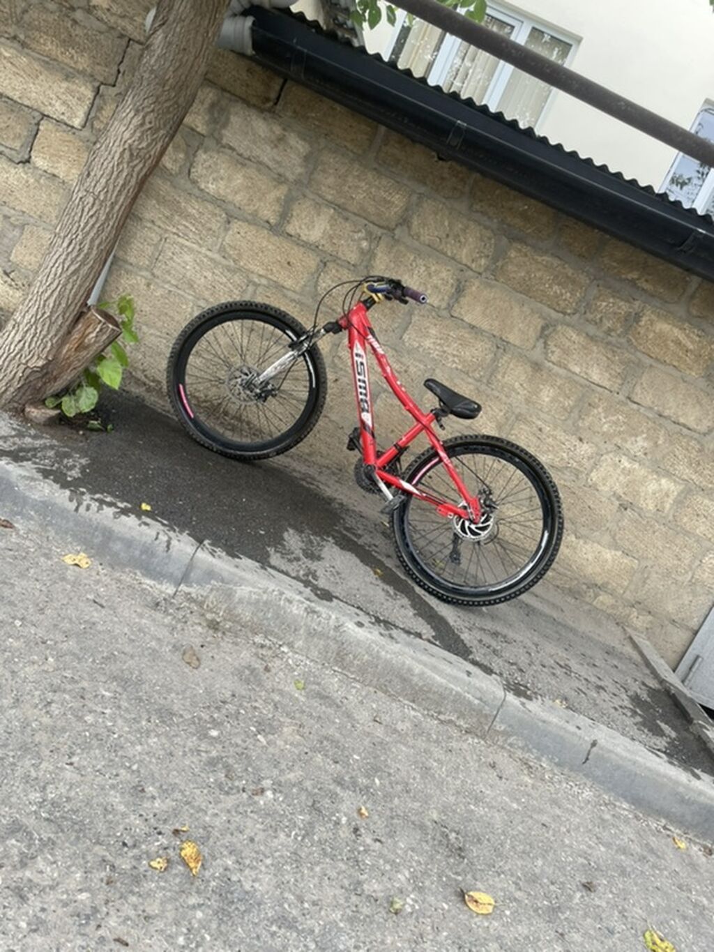 Dağ velosipedi – 26" təkərli, alüminium tipli çərçivə dizaynı. Qırmızı — Dağ velosipedləri, Qusar (4)
