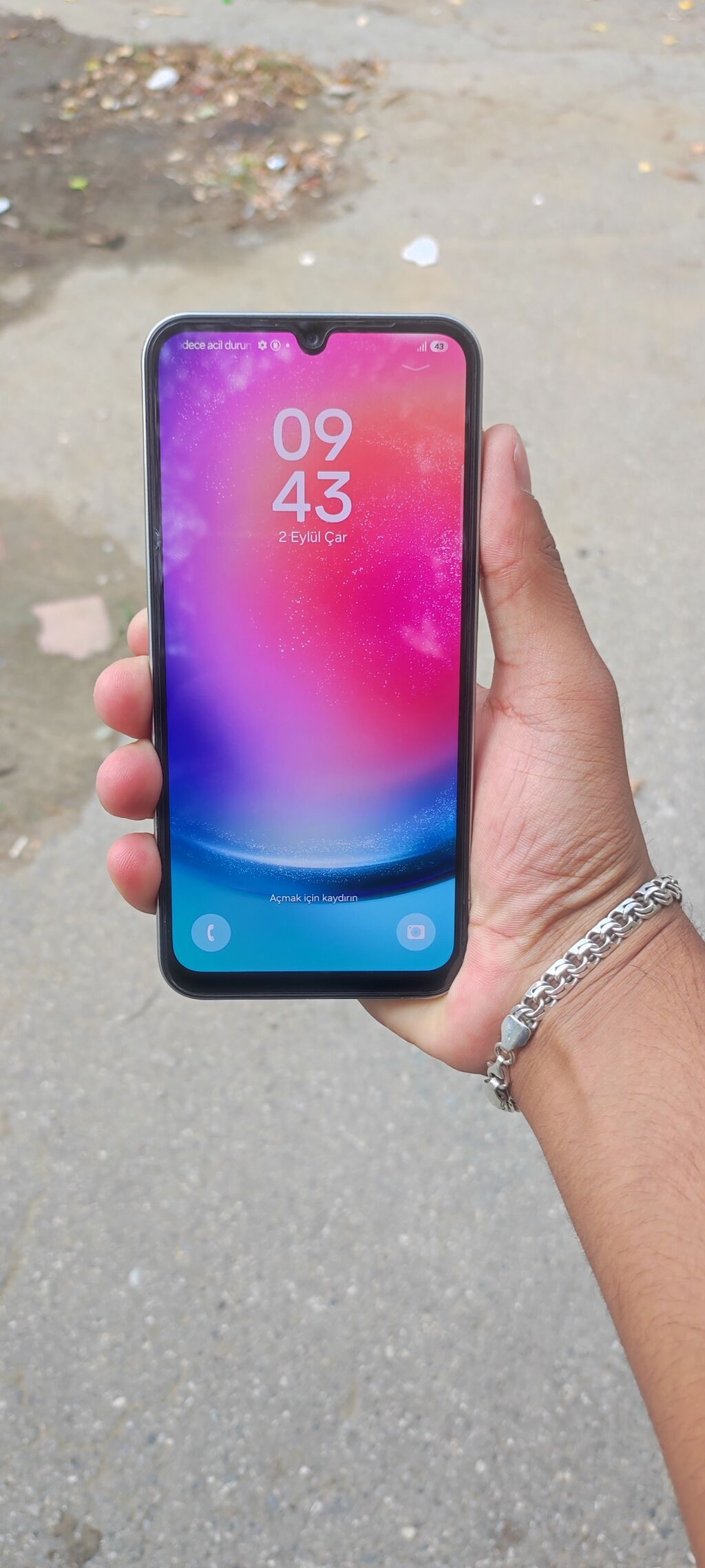 Samsung Galaxy A24 4G, 128 GB, rəng - Gümüşü, İki sim kartlı — Samsung, Bakı (2)