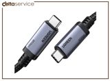 Ugreen Thunderbolt 4 USB C to USB C Cable 240W 80Gbps (1 Metr) 16K Display L706 65383 — Delta Service — Periferiya cihazları