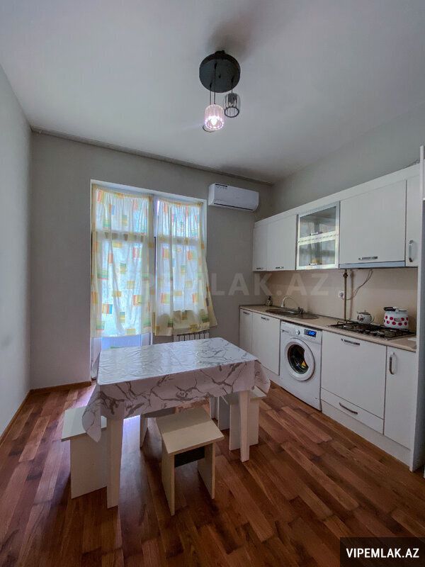 Xətai rayonunda 1 otaqlı Yeni tikili Kirayə verilir, 80 m² — Mənzil, Bakı (4)