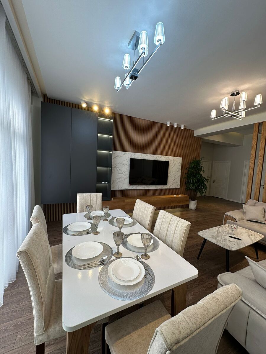 İcarəyə verilir 3 otaqlı yeni tikili 136 m² — Mənzil, Bakı (8)