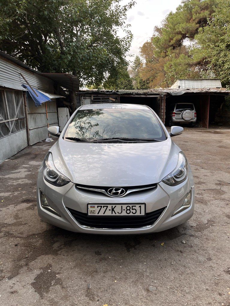 Hyundai Avante, 1.6 L, 2014 il, 152 000 km — Avtomobillər, Bakı (11)
