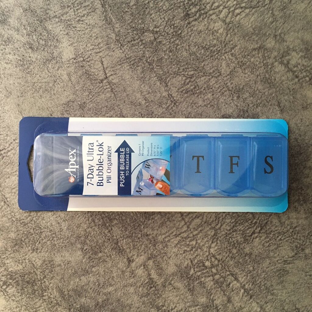 Həftəlik Tablet qabı Apex 7-Day Ultra Bubble-Lok organayzer — Makiyaj, Bakı (2)