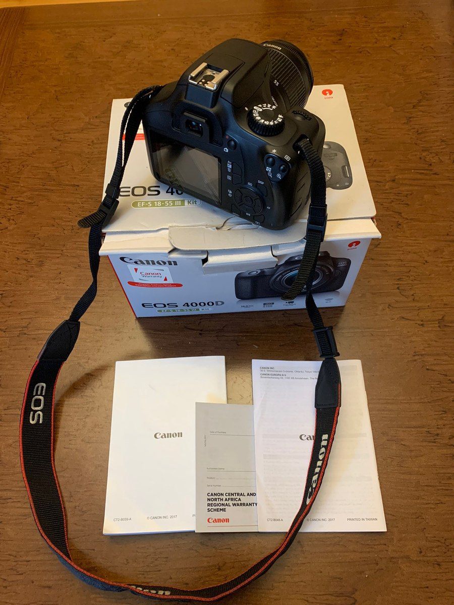 Fotoaparat Canon 4000D 18-55mm Lens — Elektronika, Bakı (2)
