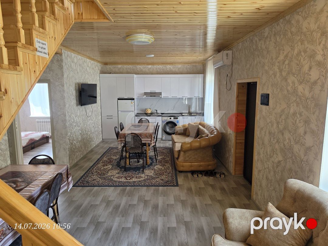 İcarəyə verilir 4 otaqlı həyət evi/bağ evi 100 m² — Ev, villa, Quba (2)