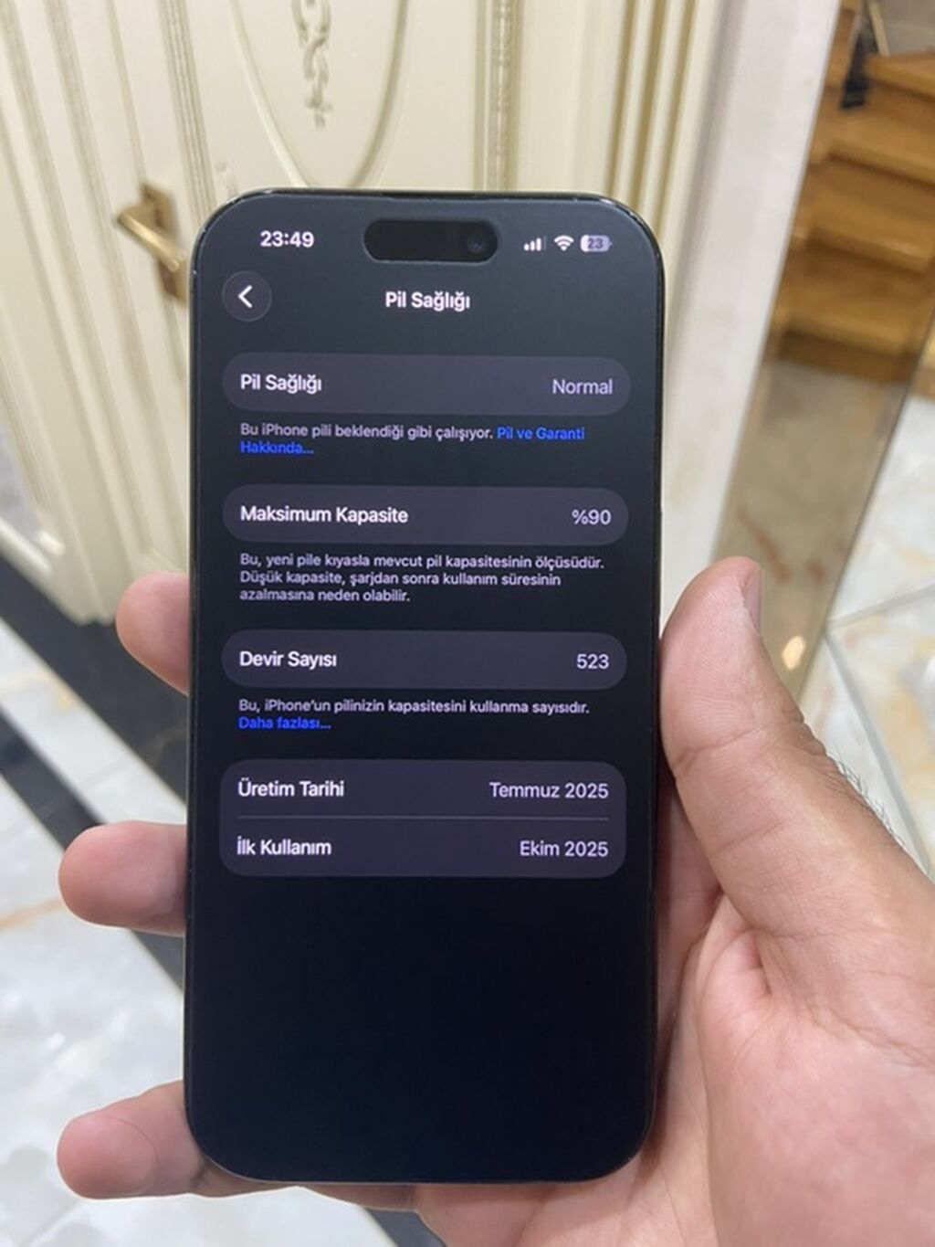 IPhone 16 Pro, 256 GB, Black Titanium, Face ID — Apple iPhone, Digah (8)