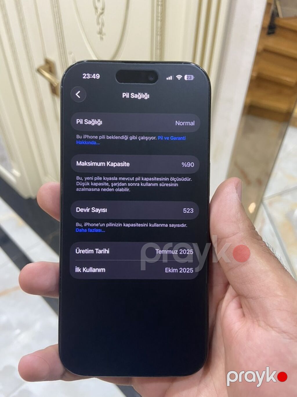 iPhone 16 Pro 256GB Black Titanium, Face ID — Apple iPhone, Digah (8)