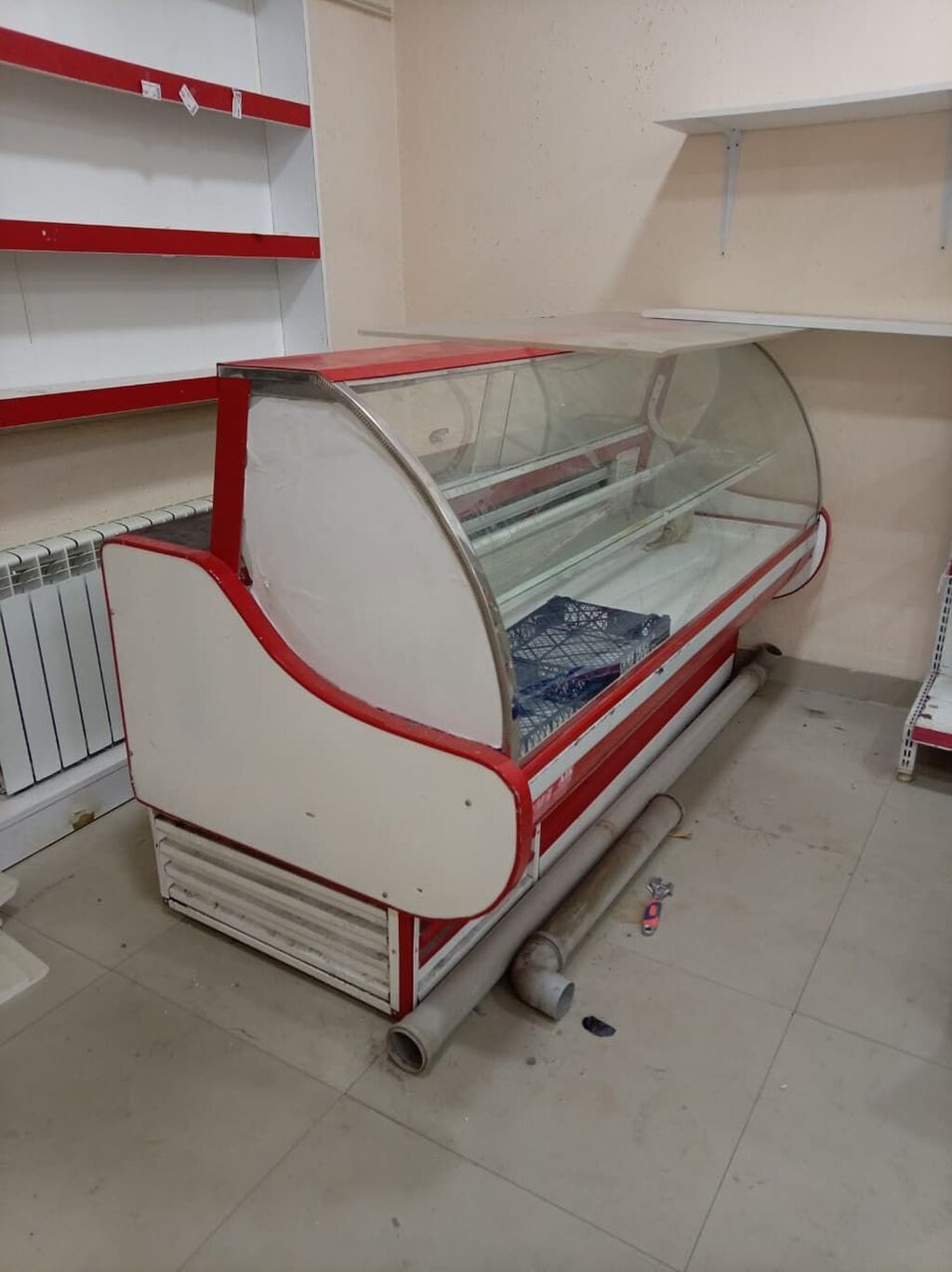 Soyuduculu vitrinin (market üçün) - Növ: Ön şüşəli, üfüqi soyuducu — Soyuq vitrini, Bakı (2)